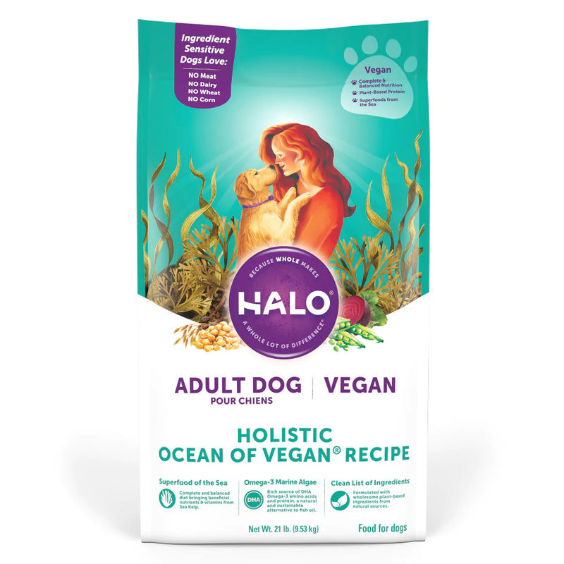 Halo Holistic Ocean of Vegan Recipe Dry Dog Food