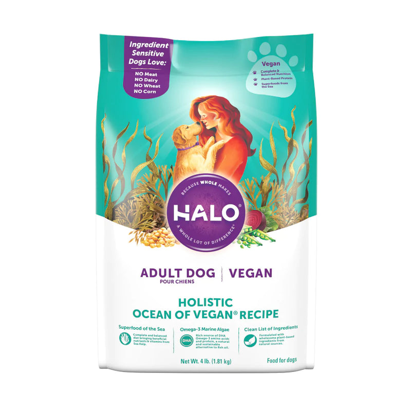 Halo Holistic Ocean of Vegan Recipe Dry Dog Food