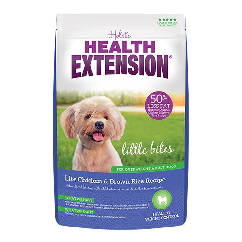 Health Extension Little Bites Lite Chicken & Brown Rice Recipe Dry Dog Food