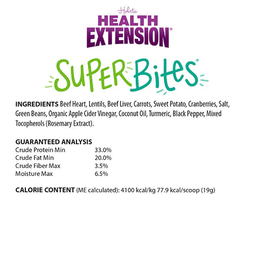 Health Extension SuperBites Freeze-Dried Meal Mixer Beef
