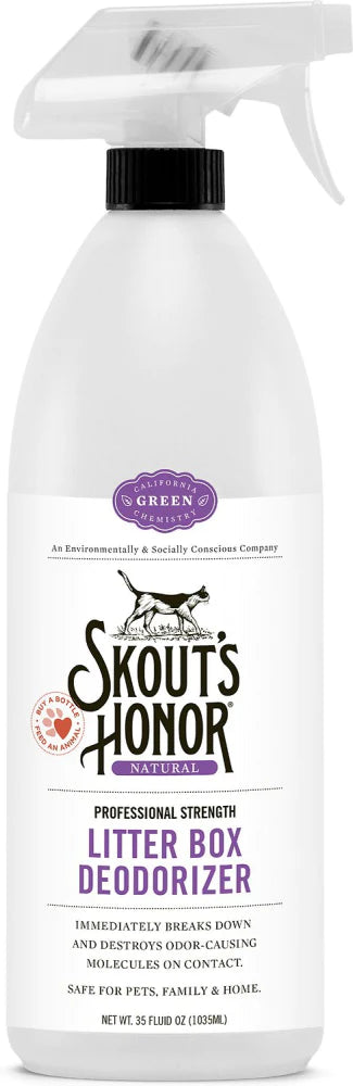 Skouts Honor Litter Box Deodorizer