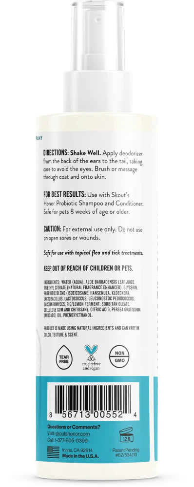 Skouts Honor Probiotic Daily Use Deodorizer Fragrance-Free