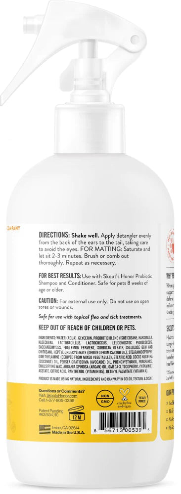 Skouts Honor Probiotic Daily Use Detangler Honeysuckle