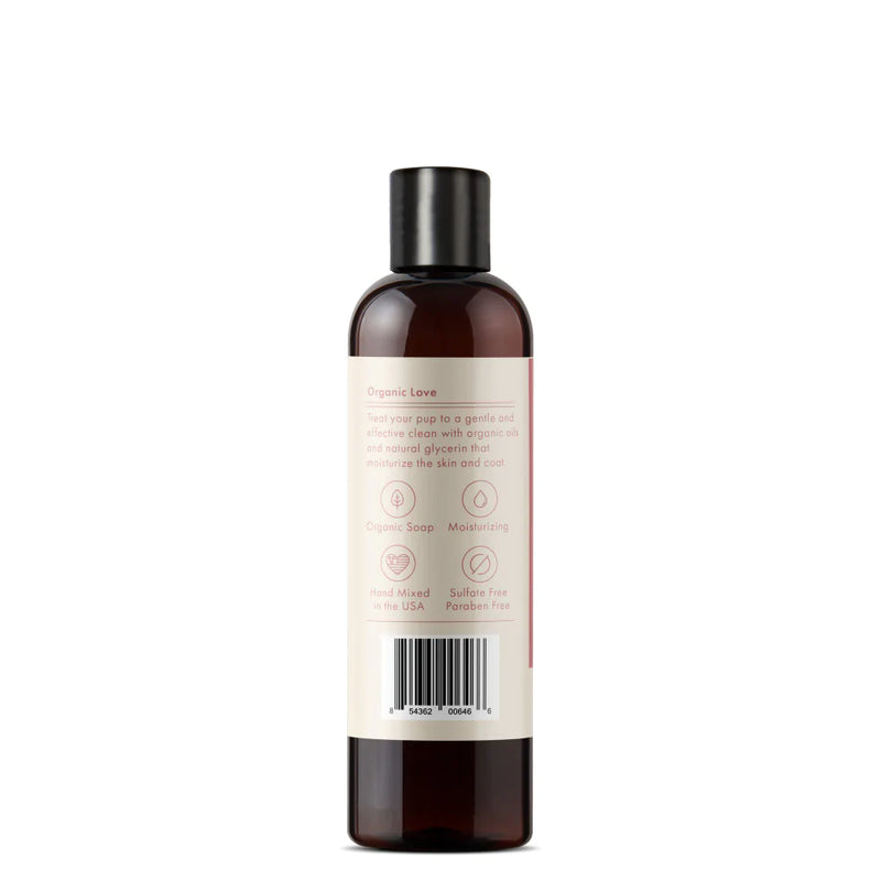 kin+kind Kin Organics Calming Rose Natural Shampoo for Dogs