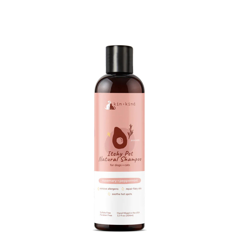 kin+kind Itchy Dog Natural Rosemary Peppermint Shampoo