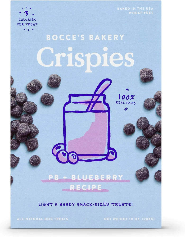 Bocce's Bakery PB & Blueberry Crispies Dog Treats Dog Treats