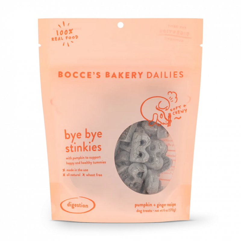 Bocce's Bakery Bye Bye Stinkies Soft & Chewy Dog Treats