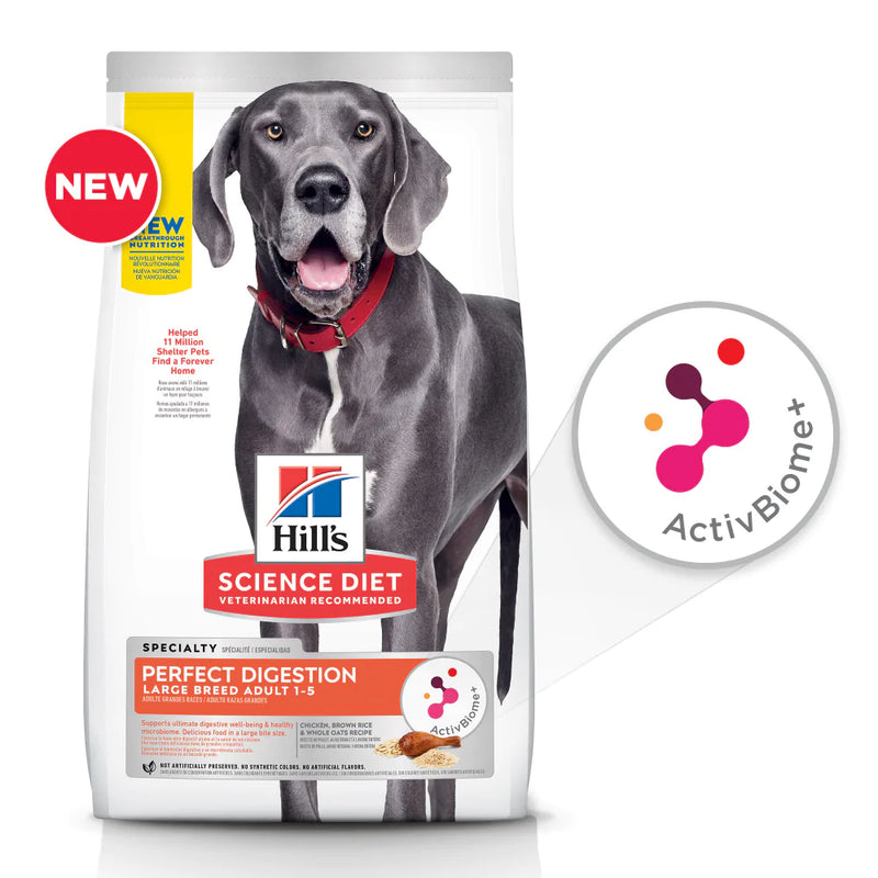 Hill's Science Diet Adult Perfect Digestion Large Breed Chicken Dry Dog Food