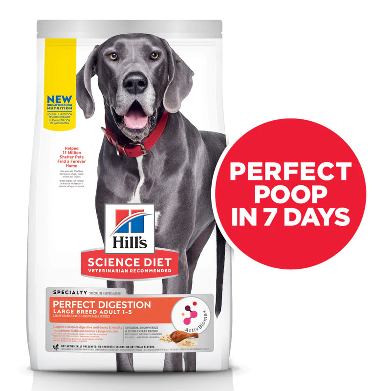 Hill's Science Diet Adult Perfect Digestion Large Breed Chicken Dry Dog Food