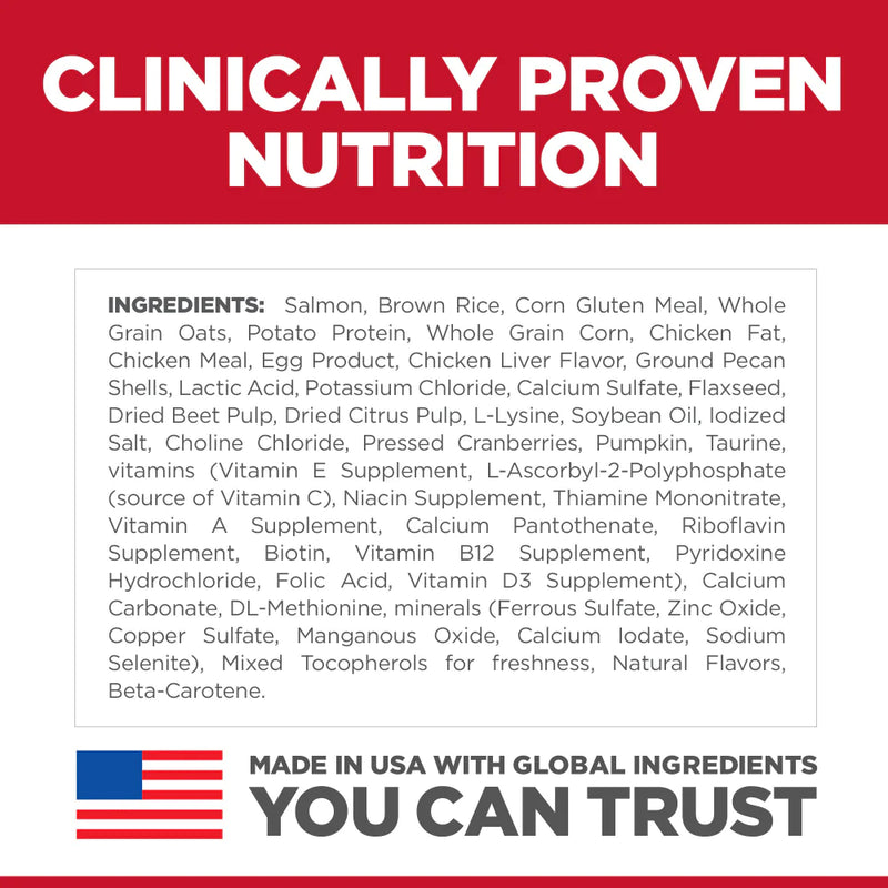 Hill's Science Diet Adult Perfect Digestion Salmon Dry Cat Food