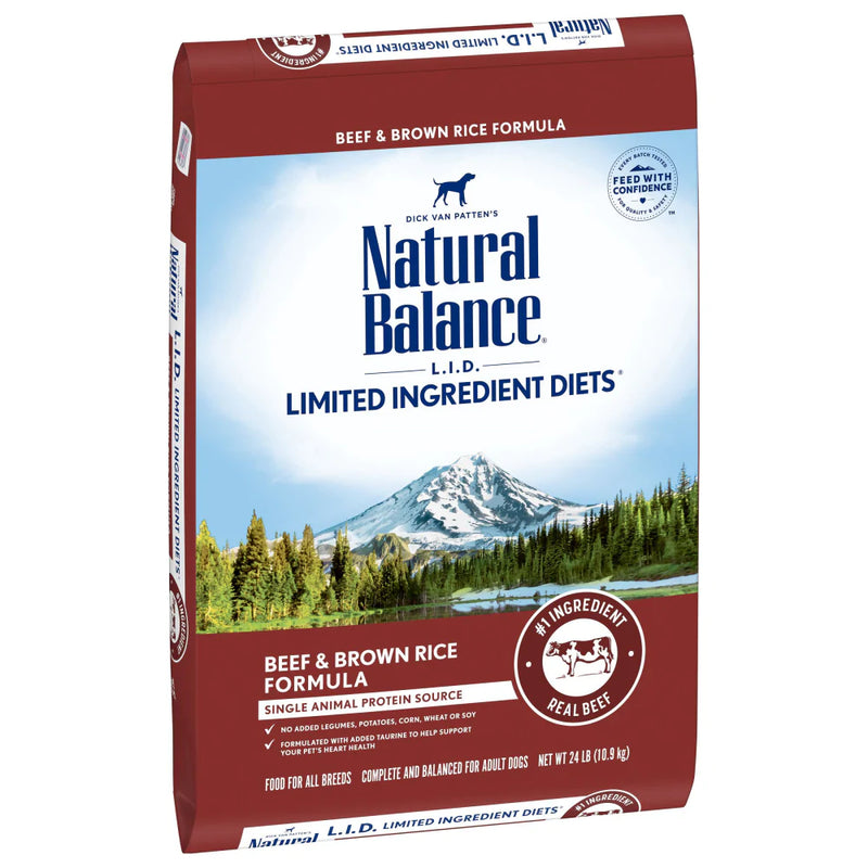 Natural Balance L.I.D. Limited Ingredient Diets Beef & Brown Rice Formula Dry Dog Food