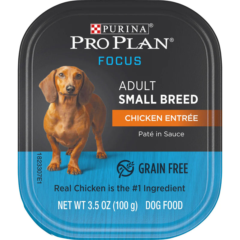 Purina Pro Plan Focus Small Breed Chicken Entree Adult Wet Dog Food