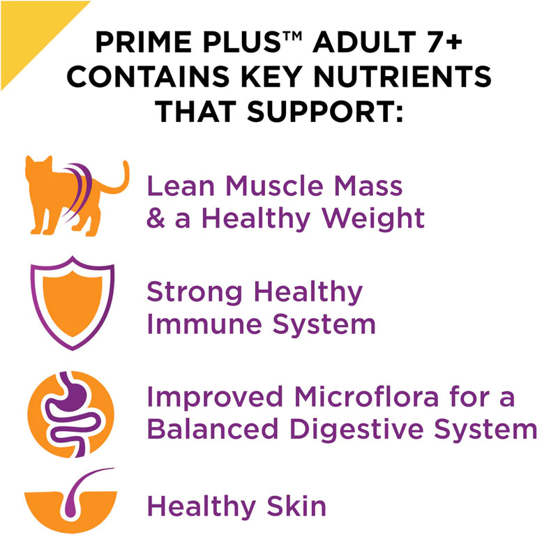 Purina Pro Plan Grain-Free Senior Pate Prime Plus Seafood Favorites Wet Cat Food Variety Pack