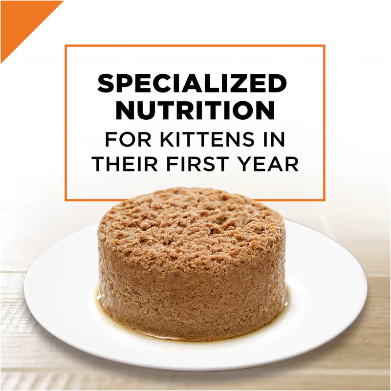 Purina Pro Plan Grain-Free Pate Chicken Entree Pull-Top Can Wet Kitten Food