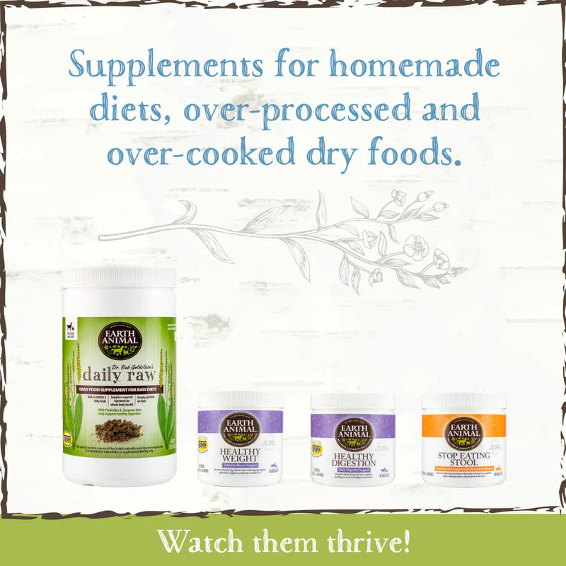 Earth Animal Daily Raw Food Nutritional Supplement