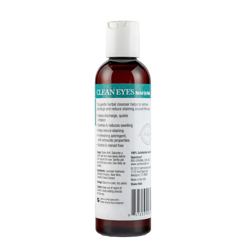 Earth Animal Herbal Topical Remedies Clean Eyes Eye Wash
