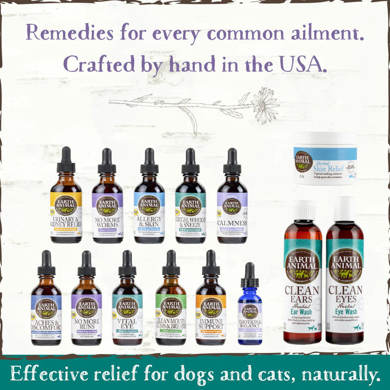Earth Animal Herbal Topical Remedies Clean Eyes Eye Wash