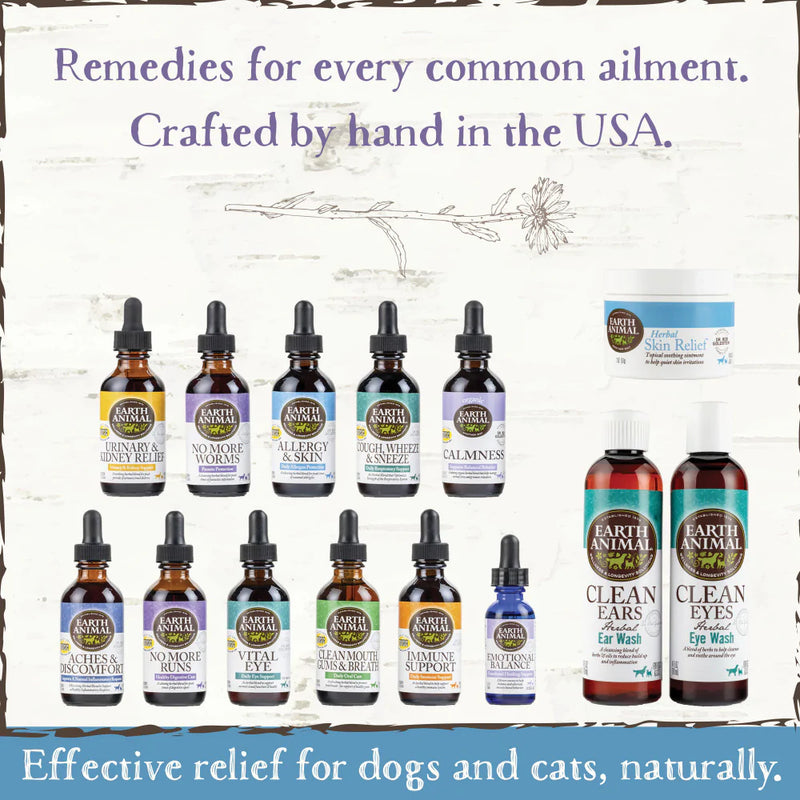 Earth Animal Organic Herbal Remedies Aches & Discomfort