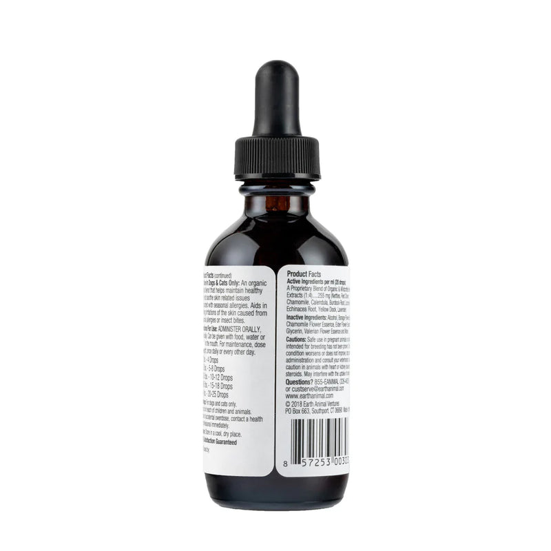Earth Animal Organic Herbal Remedies Allergy & Skin