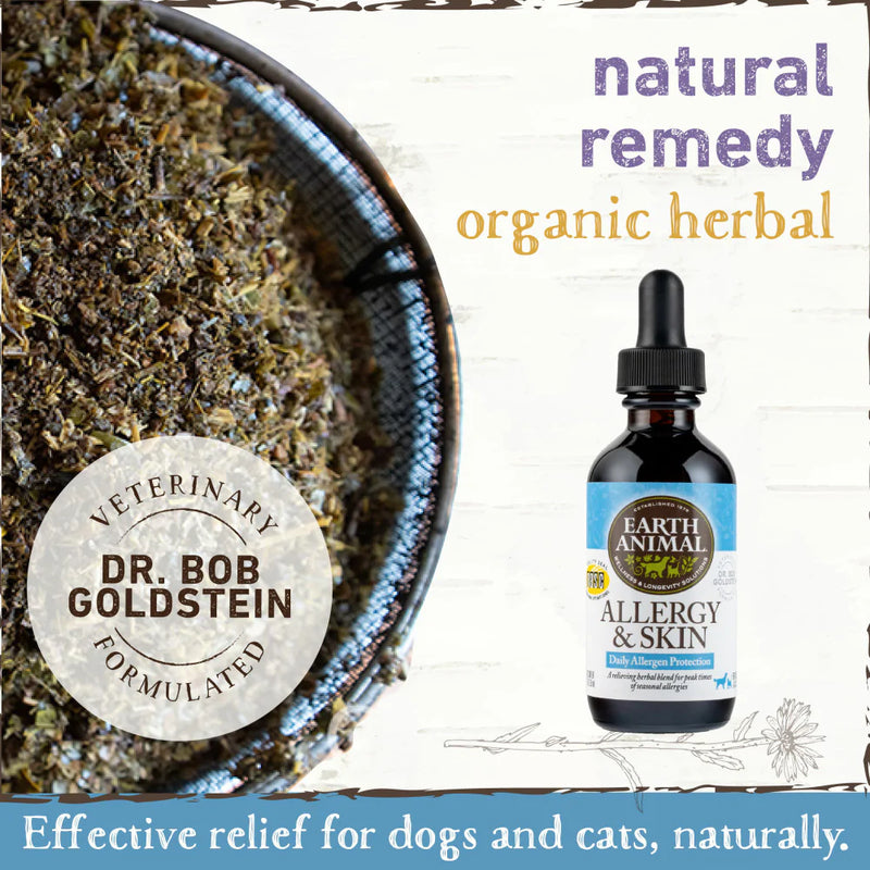 Earth Animal Organic Herbal Remedies Allergy & Skin