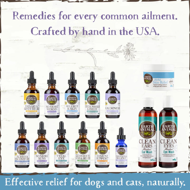 Earth Animal Organic Herbal Remedies Allergy & Skin
