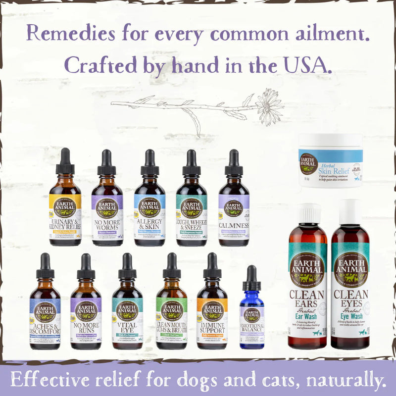 Earth Animal Organic Herbal Remedies Calmness