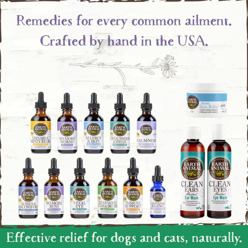 Earth Animal Organic Herbal Remedies Clean Mouth, Gums, & Breath