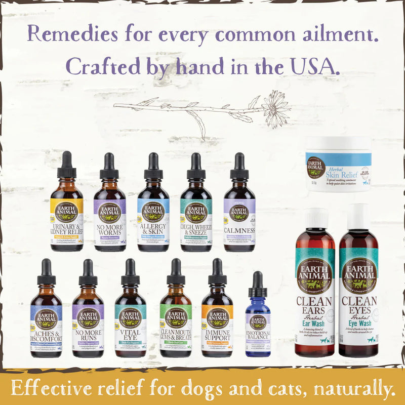Earth Animal Organic Herbal Remedies Urinary & Kidney Relief