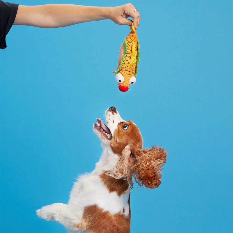 BARK Ernesto the Fish Taco Dog Toy