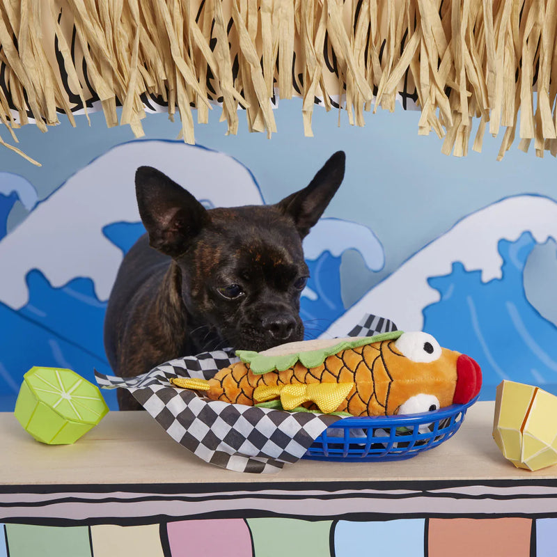 BARK Ernesto the Fish Taco Dog Toy