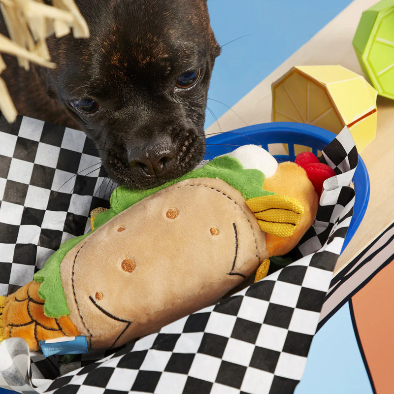 BARK Ernesto the Fish Taco Dog Toy