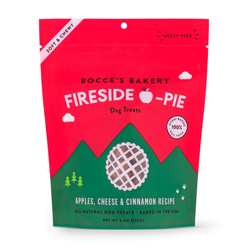 Bocce's Bakery Fireside Apple Pie Soft & Chewy Dog Treats