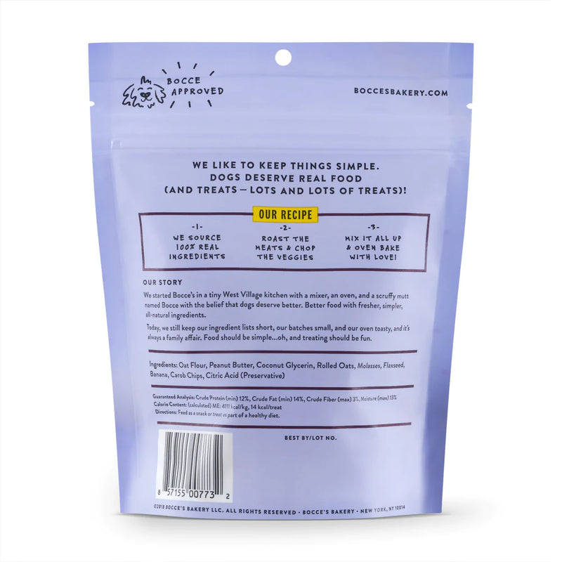 Bocce's Bakery PB Banana Chip Soft & Chewy  Dog Treats