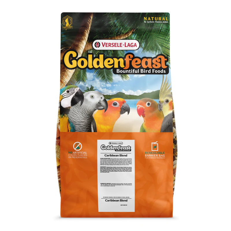 Higgins Versele-Laga Goldenfeast Caribbean Blend for Parrots & Macaws