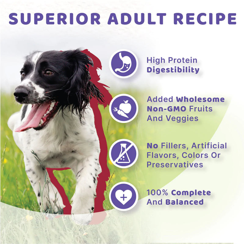 Halo Halo Adult Dog Holistic Beef & Beef Liver Recipe Dog Food