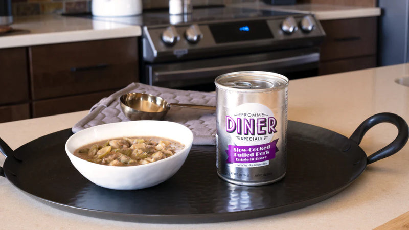 Fromm Diner Specials Slow-Cooked Pulled Pork Entree in Gravy Canned Dog Food