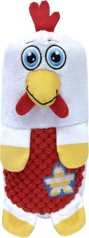 KONG Huggz Farmz Chicken Plush Toy