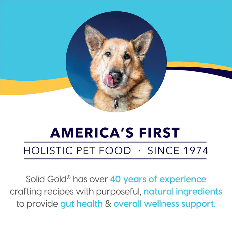 Solid Gold NutrientBoost Hund-N-Flocken with Beef, Brown Rice & Pearled Barley Dry Dog Food