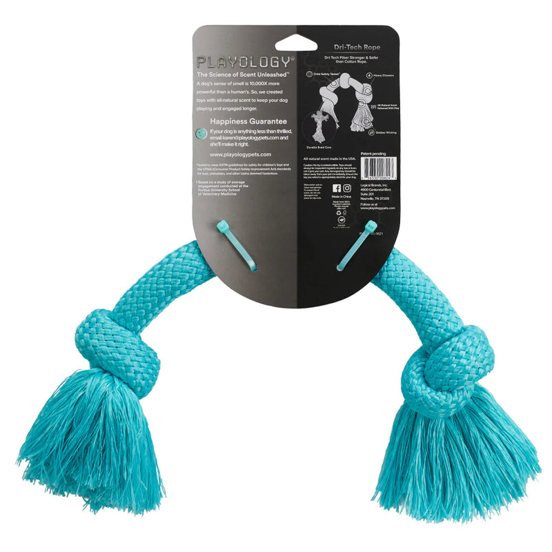 Playology Dual Layer Bone Peanut Butter Scented Dog Toy