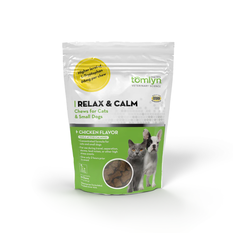 Tomlyn Relax & Calming Chews for Small Dogs & Cats