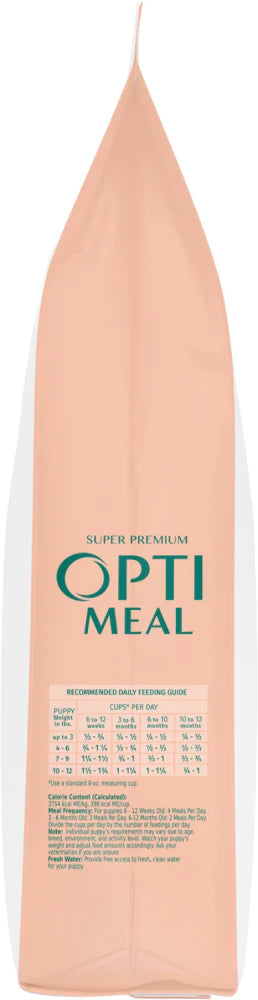 Optimeal Puppy Toy Breed Skin & Digestive Support Lamb & Rice Recipe Dry Dog Food