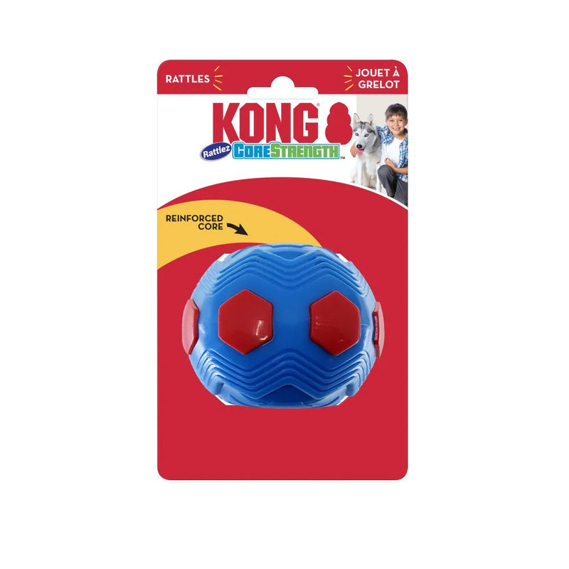 KONG CoreStrength Rattlez Pod Dog Toy
