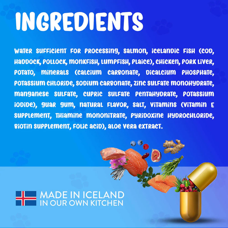 Forza10 Nutraceutic ActiWet Dermo Icelandic Fish Recipe Wet Dog Food