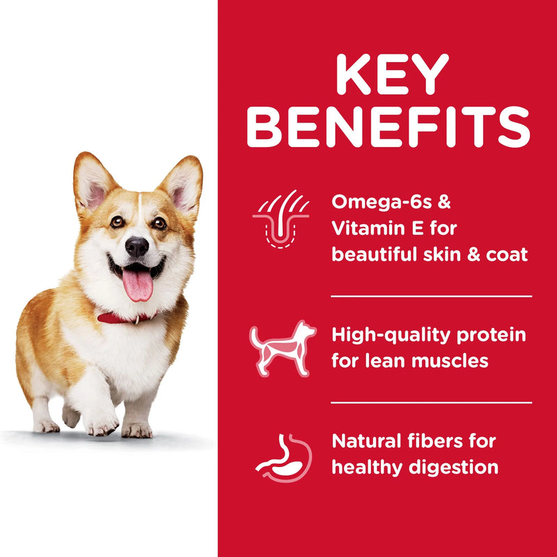 Hill's Science Diet Adult Small Bites Dry Dog Food, Lamb Meal & Brown Rice Recipe