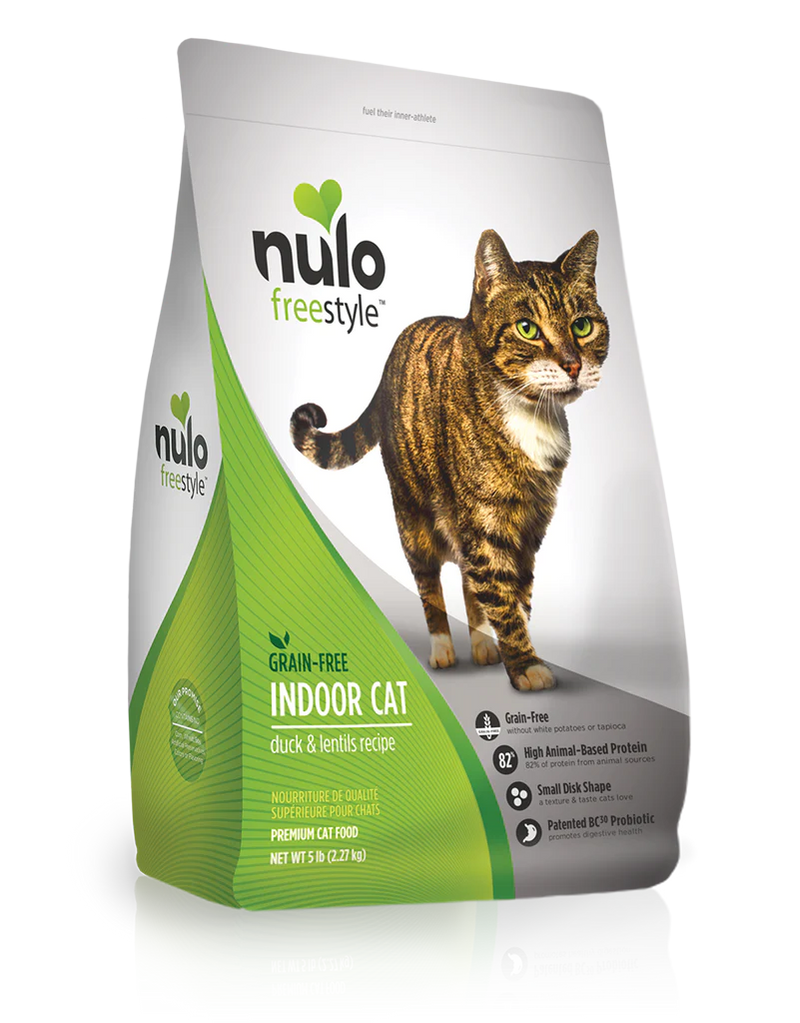 Nulo FreeStyle Indoor Cat Grain-Free Duck & Lentils