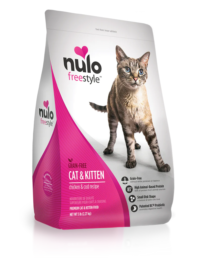 Nulo FreeStyle Cat & Kitten Grain-Free Chicken & Cod