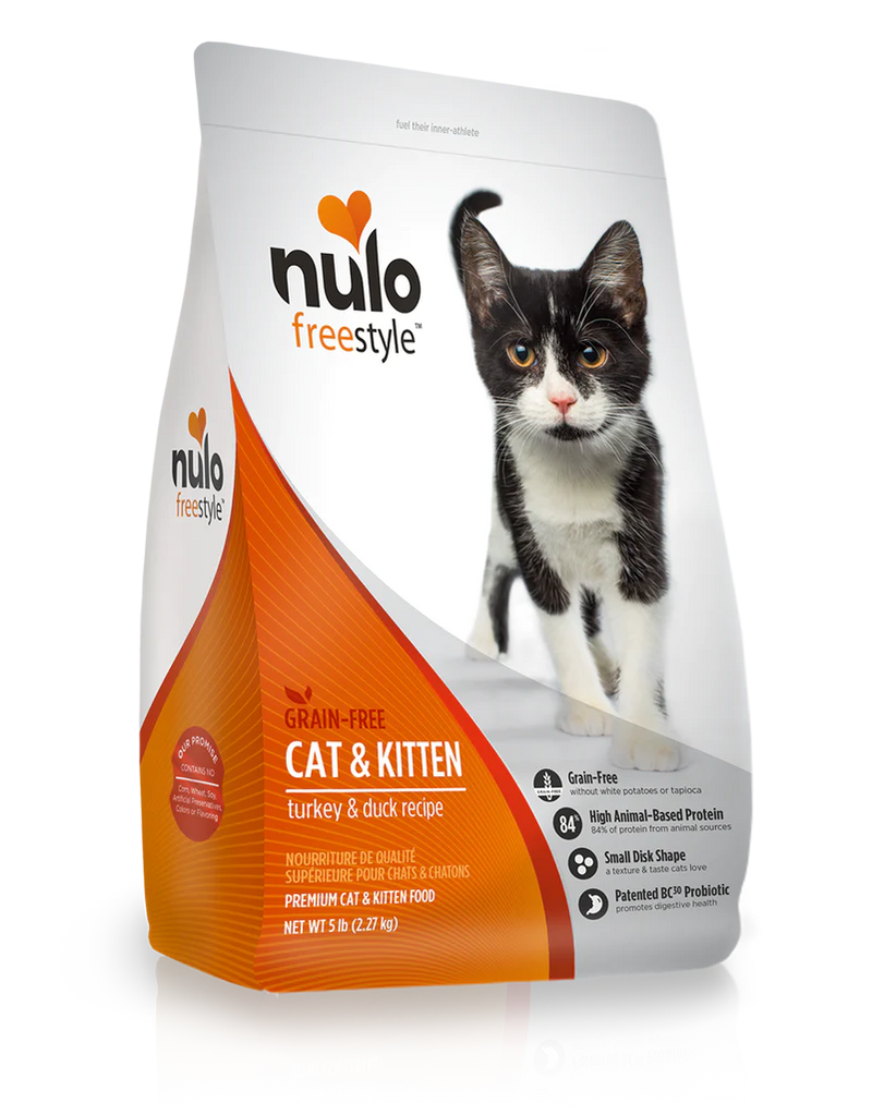 Nulo FreeStyle Cat & Kitten Grain-Free Turkey & Duck