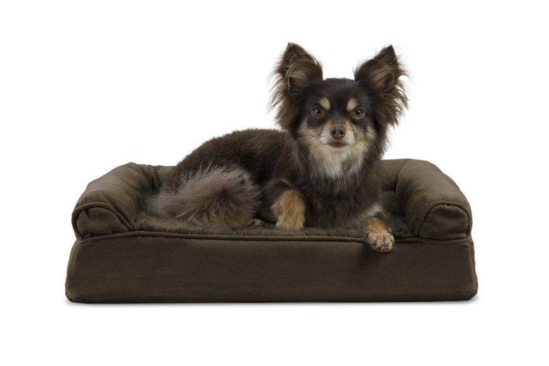 Plush & Suede Deluxe Orthopedic Pet Sofa