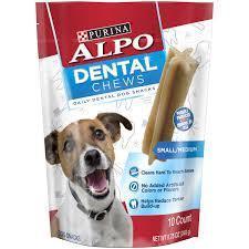 Alpo Dental Chews Small/Medium Dog Snacks 21 oz bag