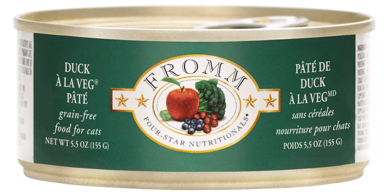 Fromm Four-Star Nutritionals® Duck A La Veg Paté Food for Cats